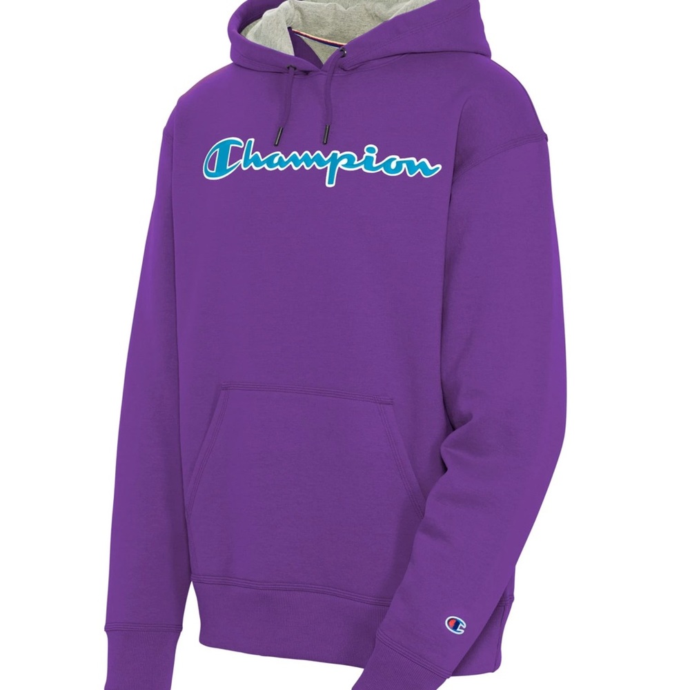Purple champion hoodie